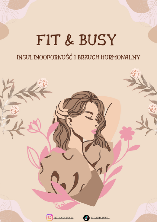 Okładka e-booka Insulinooporność i brzuch hormonalny – Fit & Busy