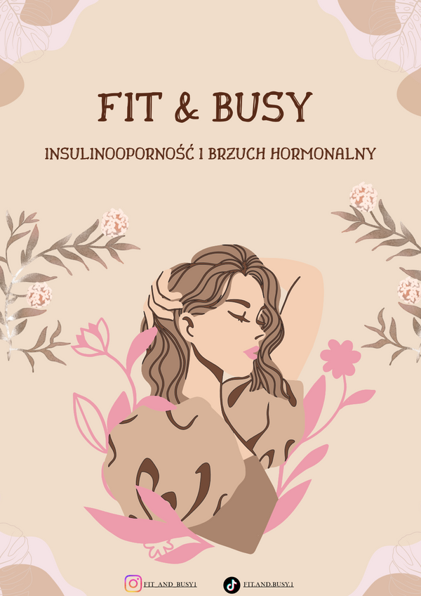 Okładka e-booka Insulinooporność i brzuch hormonalny – Fit & Busy