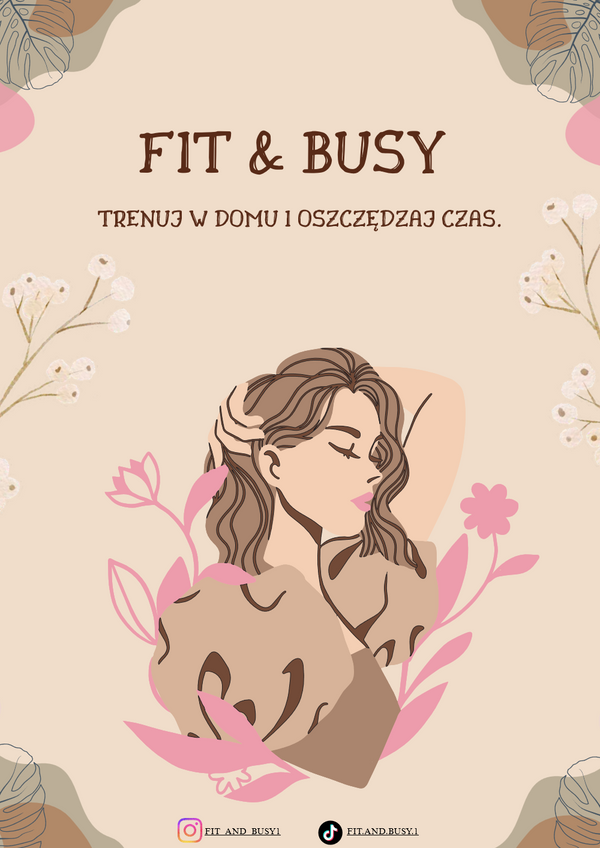 Okładka e-booka Trenuj w domu i oszczędzaj czas – Fit & Busy